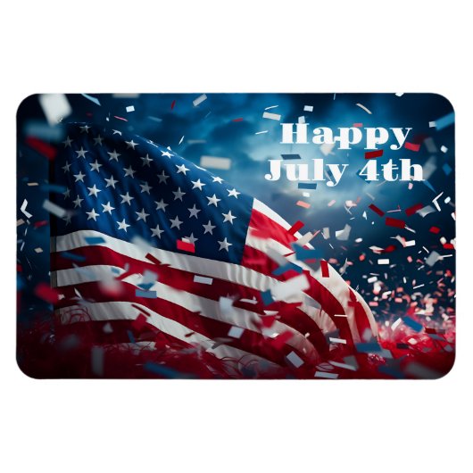 Magnet 4. Juli (Horizontal)