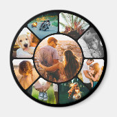 Magnet 9 Foto gerundet (Vorne)