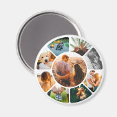 Magnet 9 Foto gerundet (Vorderseite/Rückseite)