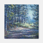 Magnet "Abend Light On Trail" (Vorne)