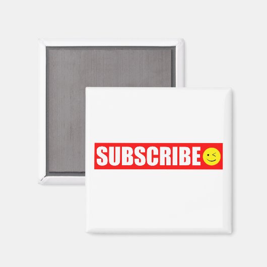 Magnet abonnieren (Vorderseite/Rückseite)