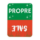 Magnet aimanté lave vaisselle en Français (Vertikal)