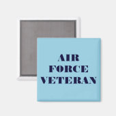 Magnet Air Force Veteran (Vorderseite/Rückseite)