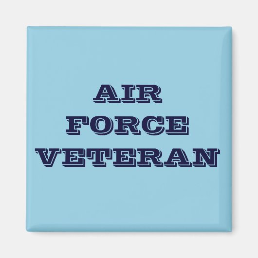 Magnet Air Force Veteran (Vorne)