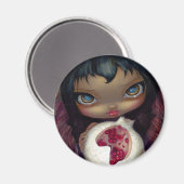 Magnet "Alchemischer Engel III" (Vorderseite/Rückseite)