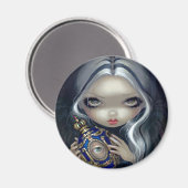 Magnet "Alchemischer Engel IV" (Vorderseite/Rückseite)