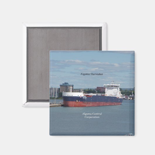 Magnet Algoma Harvester (Vorderseite/Rückseite)