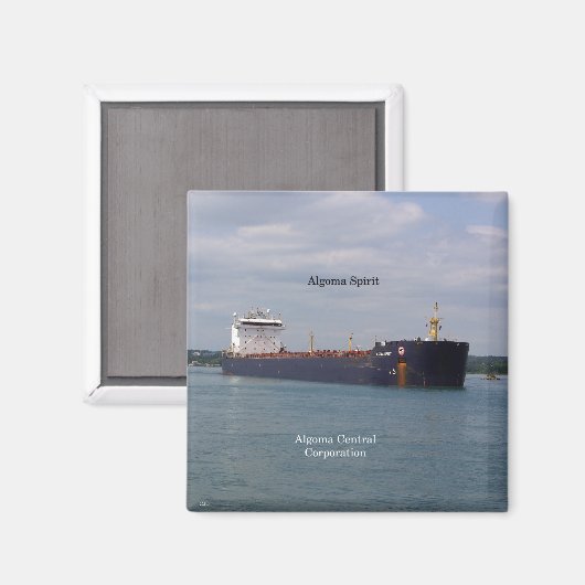 Magnet Algoma Spirit (Vorderseite/Rückseite)