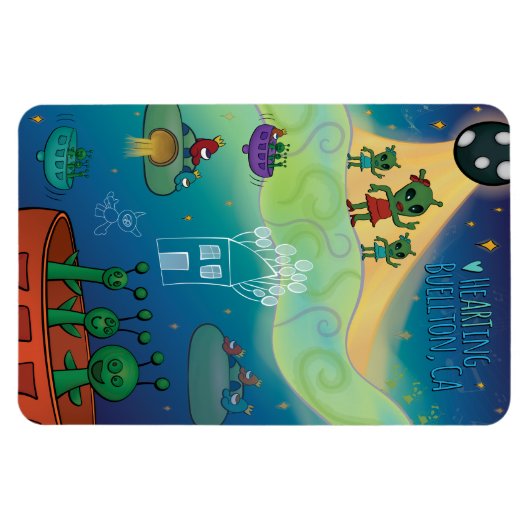 Magnet - Alien Konzert (Horizontal)