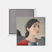 Magnet- all in a Day's Work By Kris Chavez Magnet (Vorderseite/Rückseite)