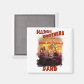 Magnet/Allbot Brothers Band / Bobs Saucer Repair Magnet (Vorderseite/Rückseite)
