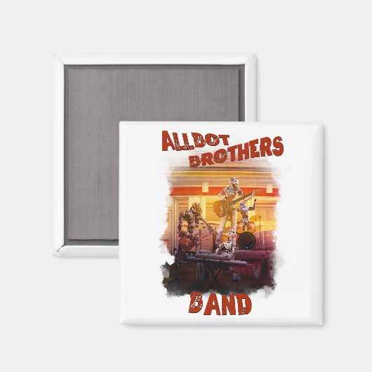 Magnet/Allbot Brothers Band / Bobs Saucer Repair Magnet (Vorderseite/Rückseite)