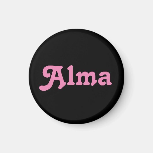 Magnet Alma (Vorne)