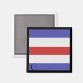 Magnet Alphabet Letter C der künstlichen Flagge (Vorderseite/Rückseite)