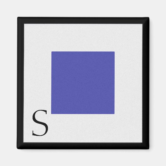 Magnet Alphabet Letter S (Vorne)