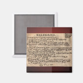 Magnet alte Sprachen (Vorderseite/Rückseite)