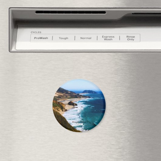 Magnet am Oregon Coast Kühlschrank (In Situ (Geschirrspüler))