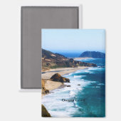 Magnet am Oregon Coast Kühlschrank (Vorderseite/Rückseite)