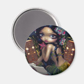 Magnet "Amara and the Book" (Vorderseite/Rückseite)