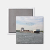 Magnet American Course (Vorderseite/Rückseite)