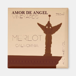 Magnet Amor de Angel Vineyards