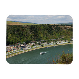 Magnet An der Loreley im Mittelrheintal