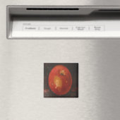Magnet Ann Hayes Painting Apple (In Situ (Geschirrspüler))