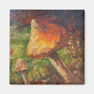 Magnet Ann Hayes Painting Mushroom