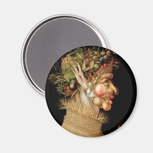 Magnet Arcimboldo (Vorderseite/Rückseite)