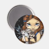 Magnet "Armen der Frettchen" (Vorderseite/Rückseite)