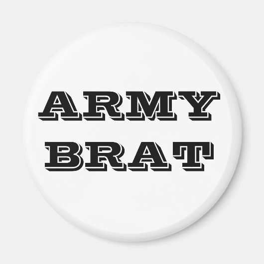 Magnet Army Brat (Vorne)