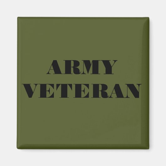 Magnet Army Veteran (Vorne)