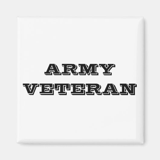 Magnet Army Veteran (Vorne)