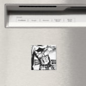 Magnet Art elegante Maskuline Cowboy Bodybuilder (In Situ (Geschirrspüler))