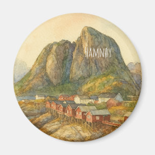 Magnet aus Hamnøy, Lofoten, Norwegen