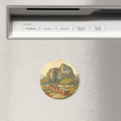 Magnet aus Hamnøy, Lofoten, Norwegen (In Situ (Geschirrspüler))