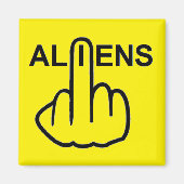 Magnet-Außerirdischen Gedreht Magnet (Vorne)