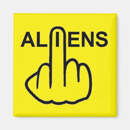 Magnet-Außerirdischen Gedreht Magnet (Vorne)