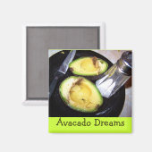 magnet-Avacado Dreams Magnet (Vorderseite/Rückseite)