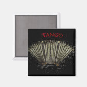 Magnet Bandoneón Tango (Vorderseite/Rückseite)