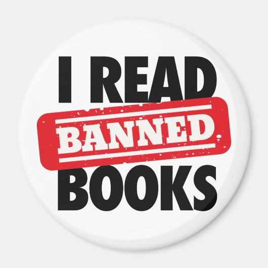Magnet "Banned Books" lesen (Vorne)