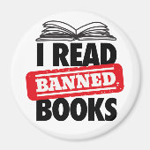 Magnet "Banned Books" lesen (Vorne)