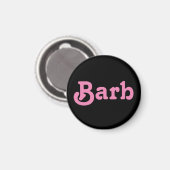 Magnet Barb (Vorderseite/Rückseite)