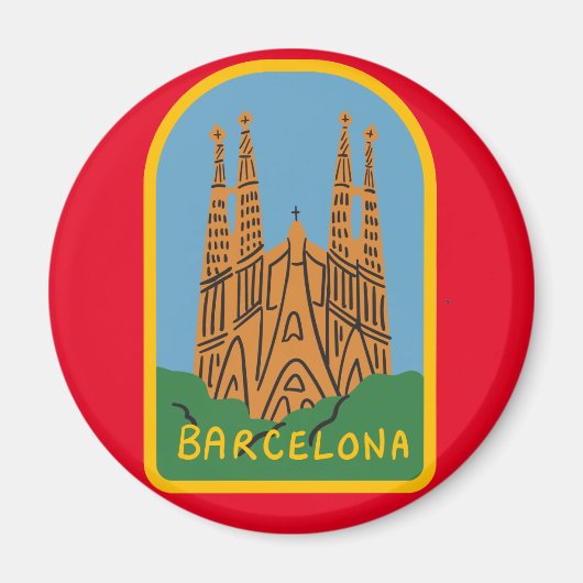 Magnet Barcelona (Vorne)