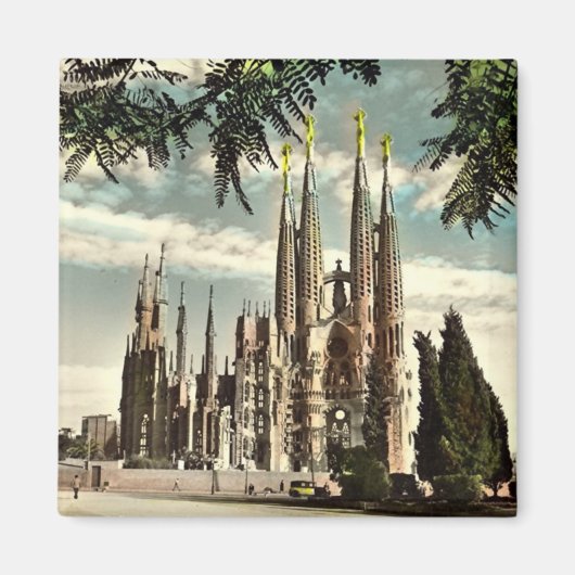 Magnet - Barcelona, Sagrada Familia (Vorne)