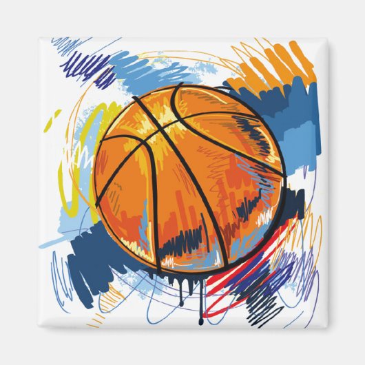 Magnet-Basketball Magnet (Vorne)