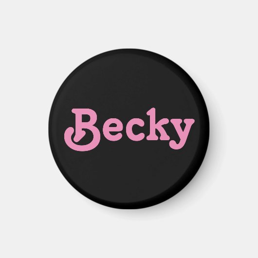 Magnet Becky (Vorne)