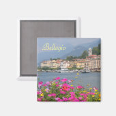 Magnet Bellagio Italien (Vorderseite/Rückseite)