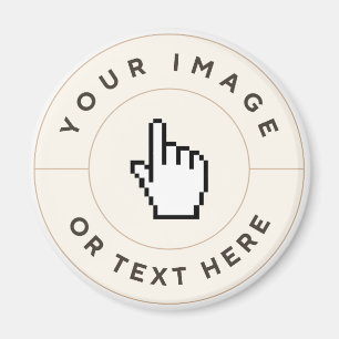 Magnet - Benutzerdefiniert (Bild/Text hinzufügen)