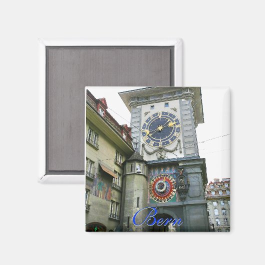 Magnet Bern Schweiz (Vorderseite/Rückseite)
